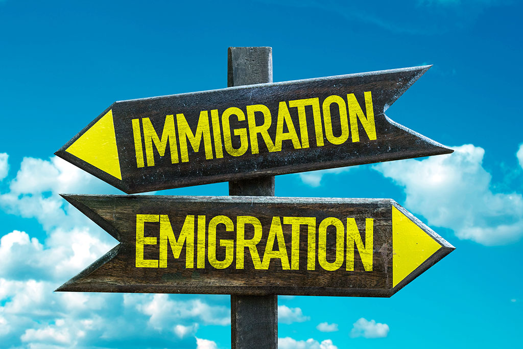 Net Migration, Emigration, Immigration, Asylum seekers